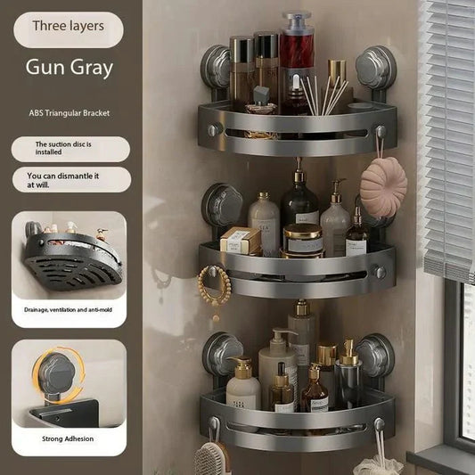 🔥 Hot Sale 50% OFF 🔥 Corner Shower Storage Rack🚿 - Space-Saving & Easy to Install, Perfect for Organizing Toiletries ✨